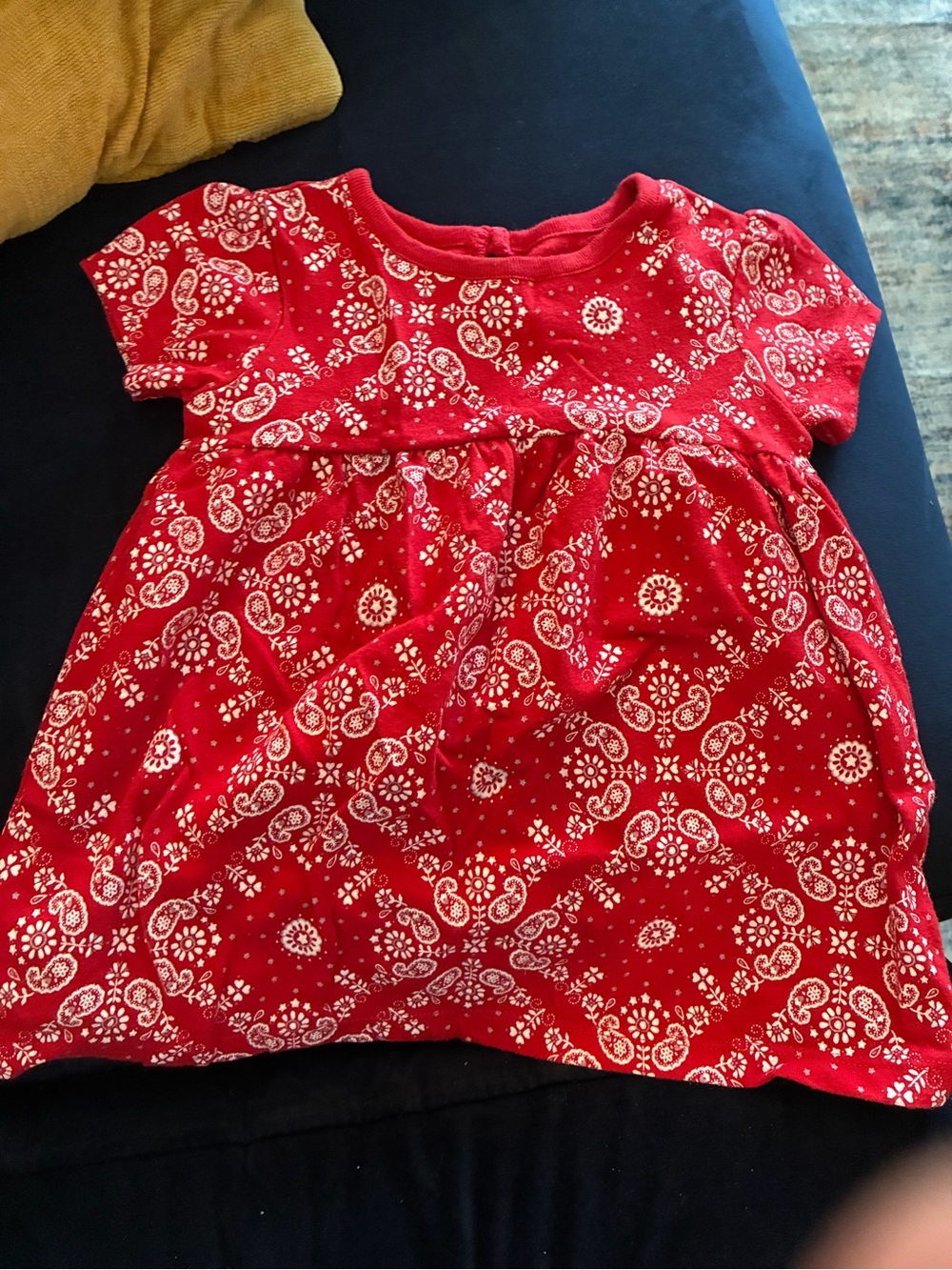 Garanimals Red Bandana-Print Baby Dress